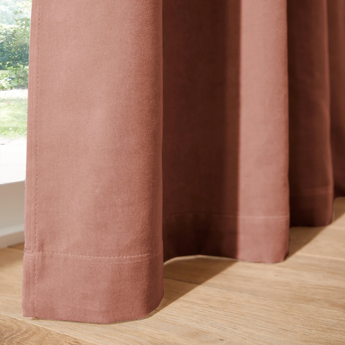 Velvet Gathered Braid Velvet Curtain – image 4