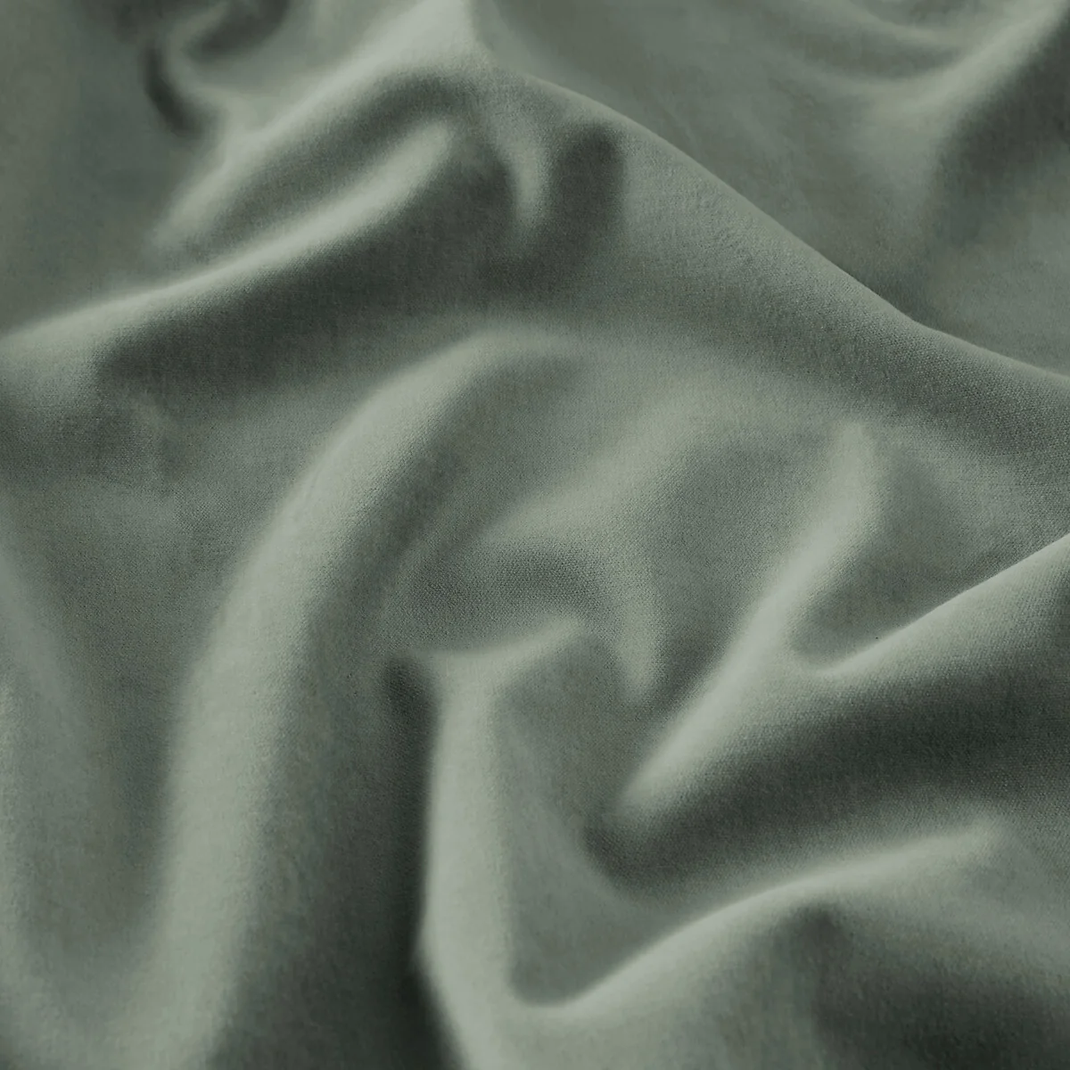 Velvet 100% Cotton Thermal Curtain with Hidden Tabs – image 5