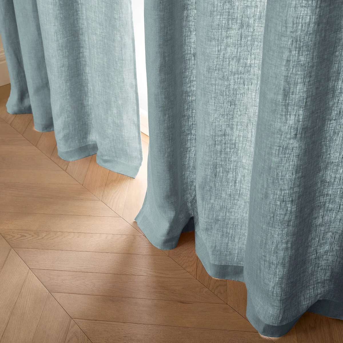 Private Lined 100% Washed Linen Curtain – image 4