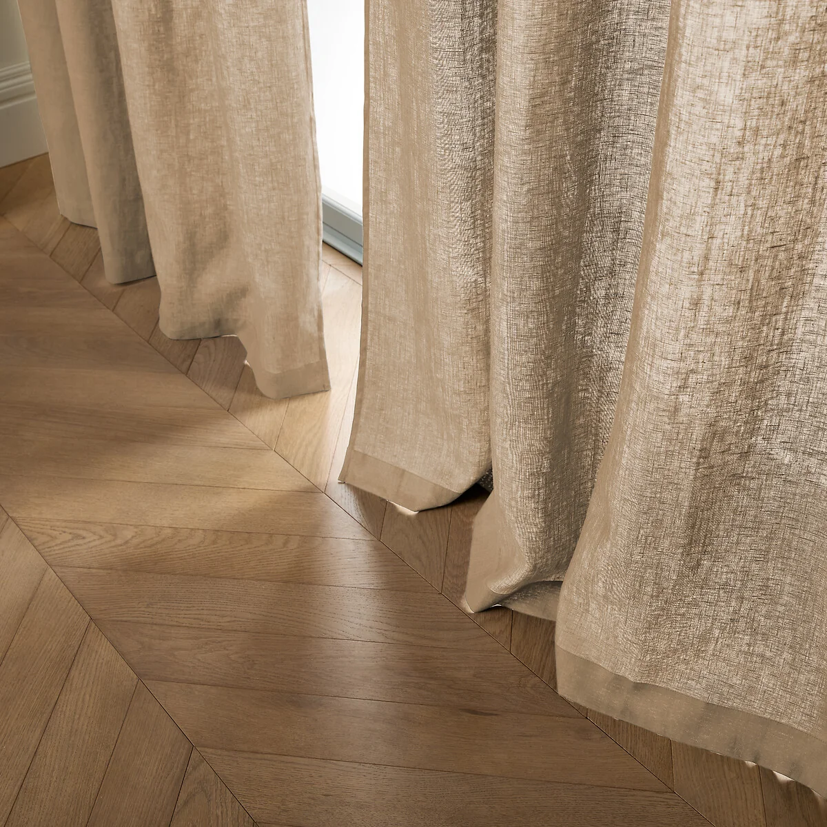 Private Washed Linen Curtain with Eyelets – image 2