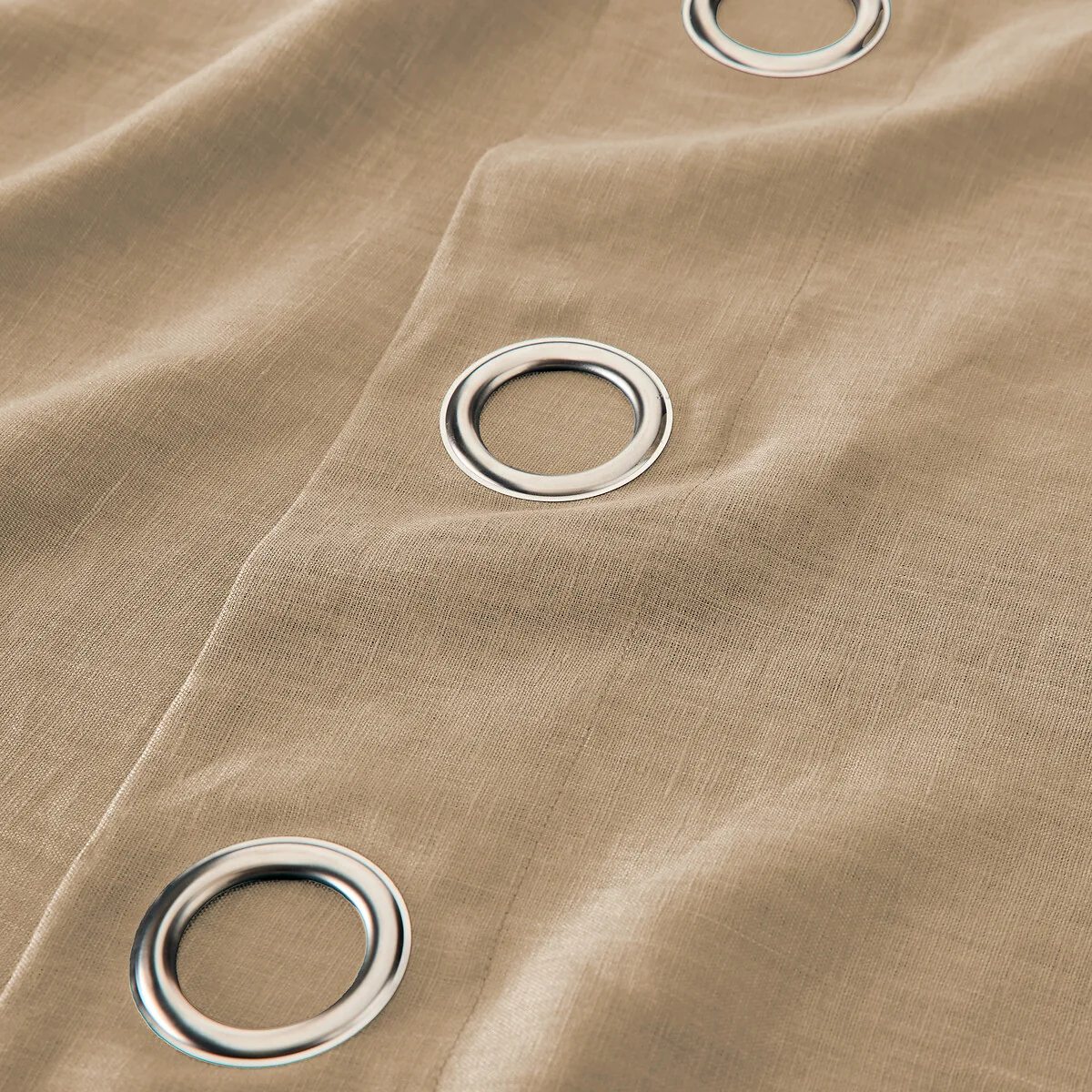 Private Washed Linen Curtain with Eyelets – image 5