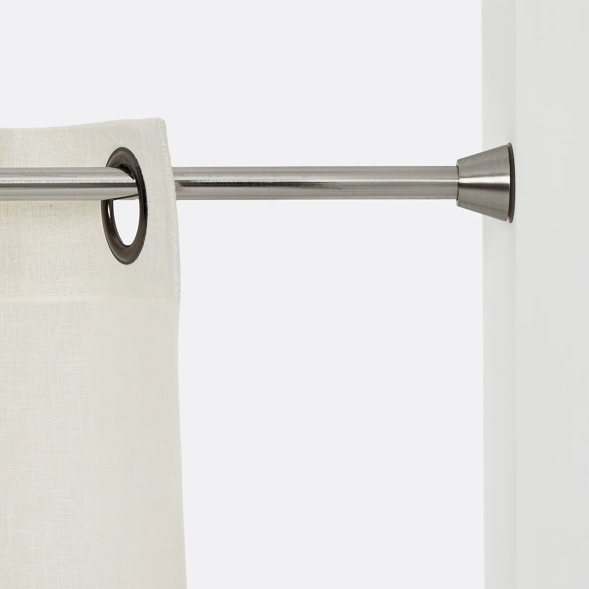 120/210cm Extendable No-Drill Pressure Curtain Rod – image 2
