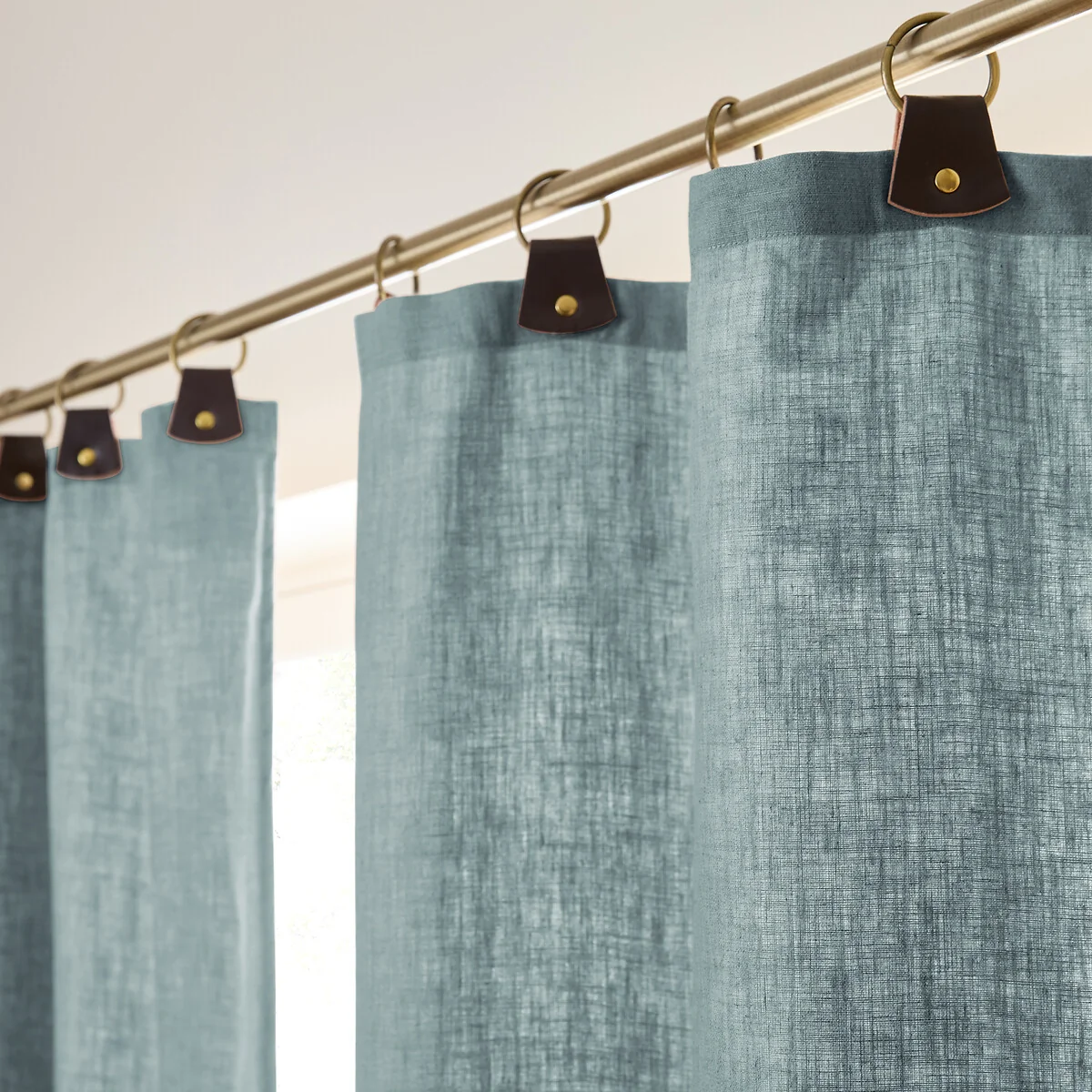Private Lined 100% Washed Linen Curtain – image 5