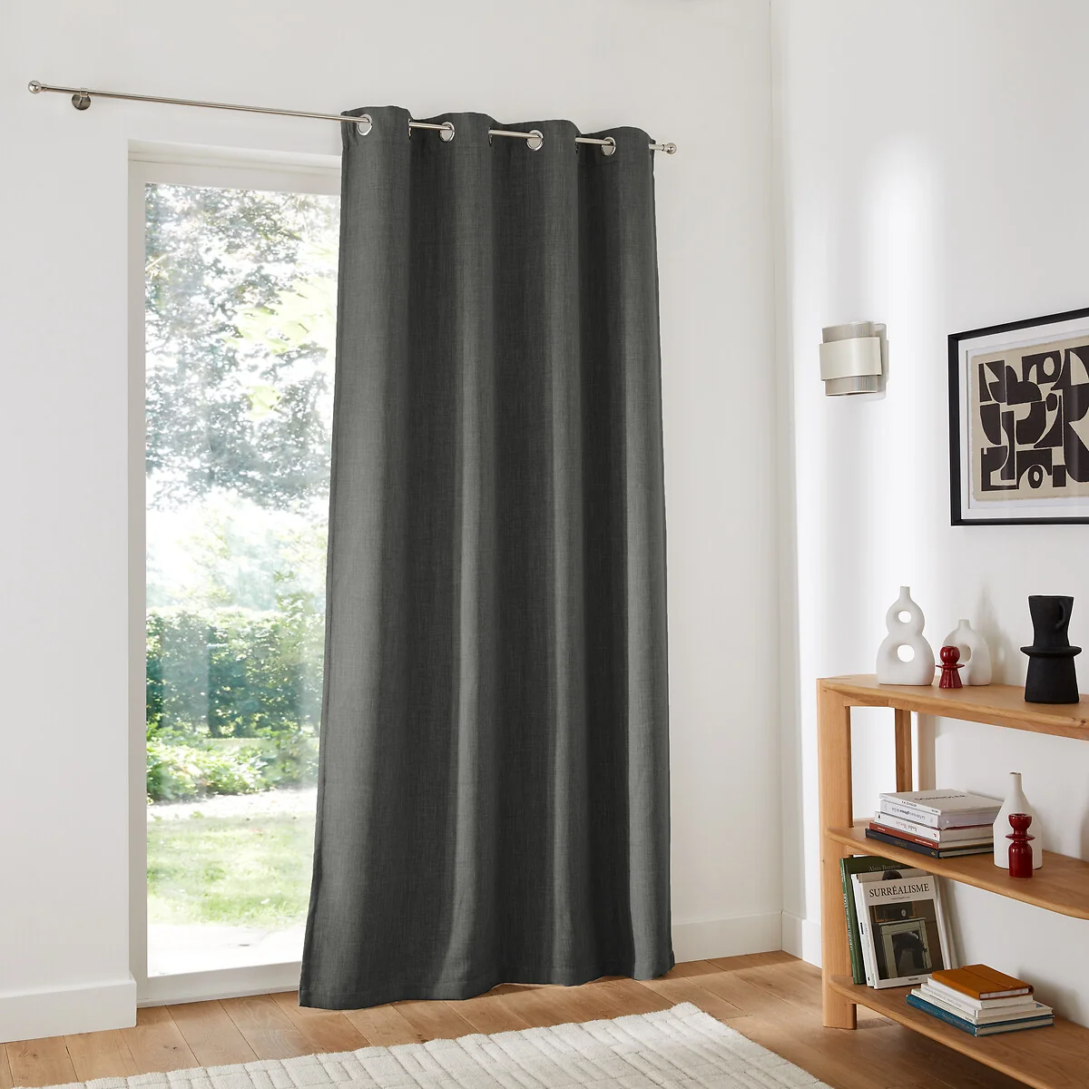 Excurie Blackout Curtain with Eyelets – image 3