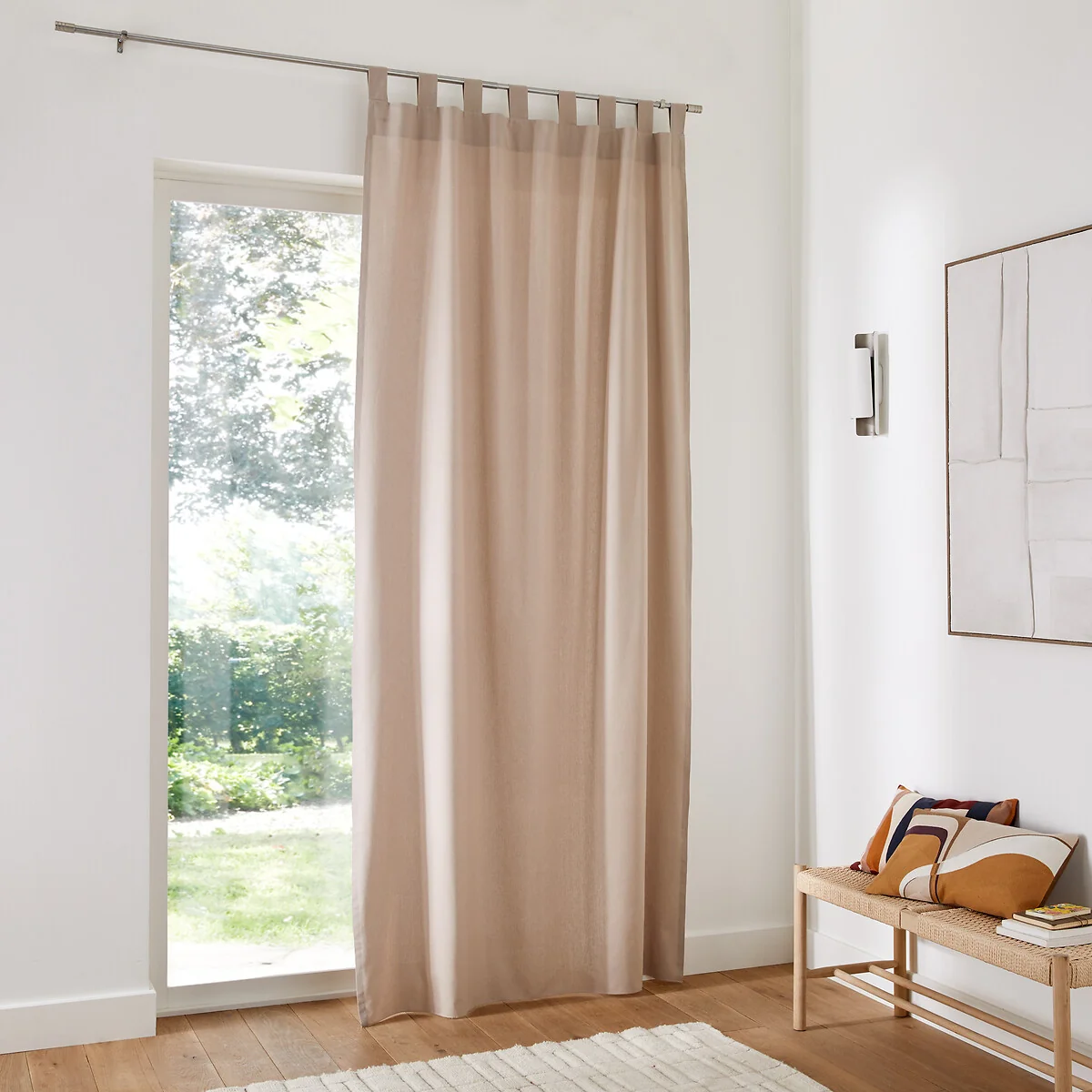 Scenario Cotton Tab Top Curtain Panel – image 3