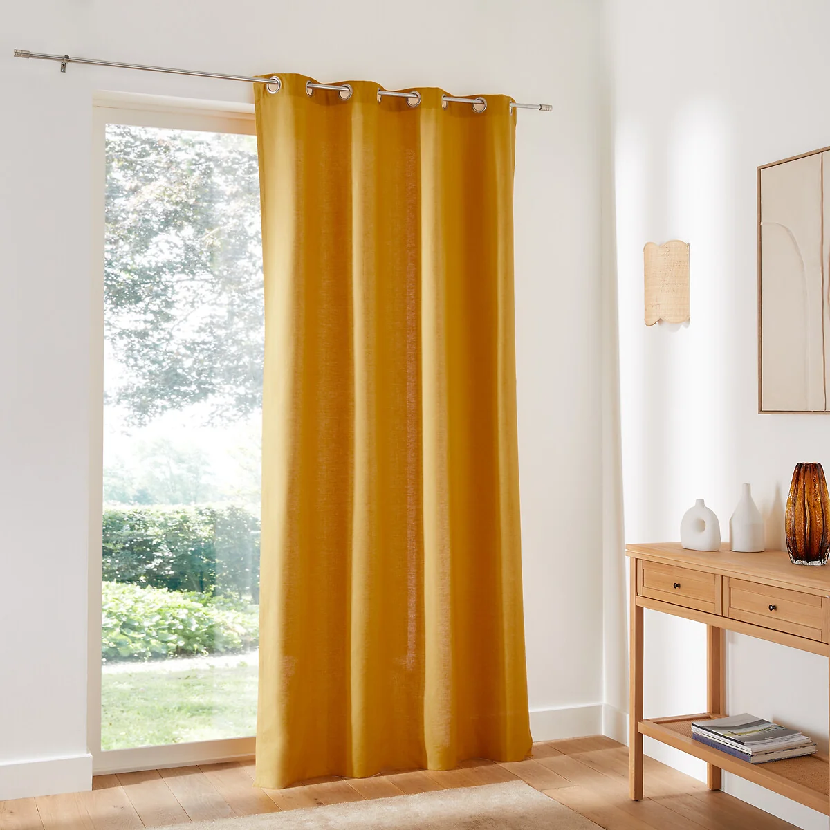 Scenario Cotton Eyelet Curtain – image 2