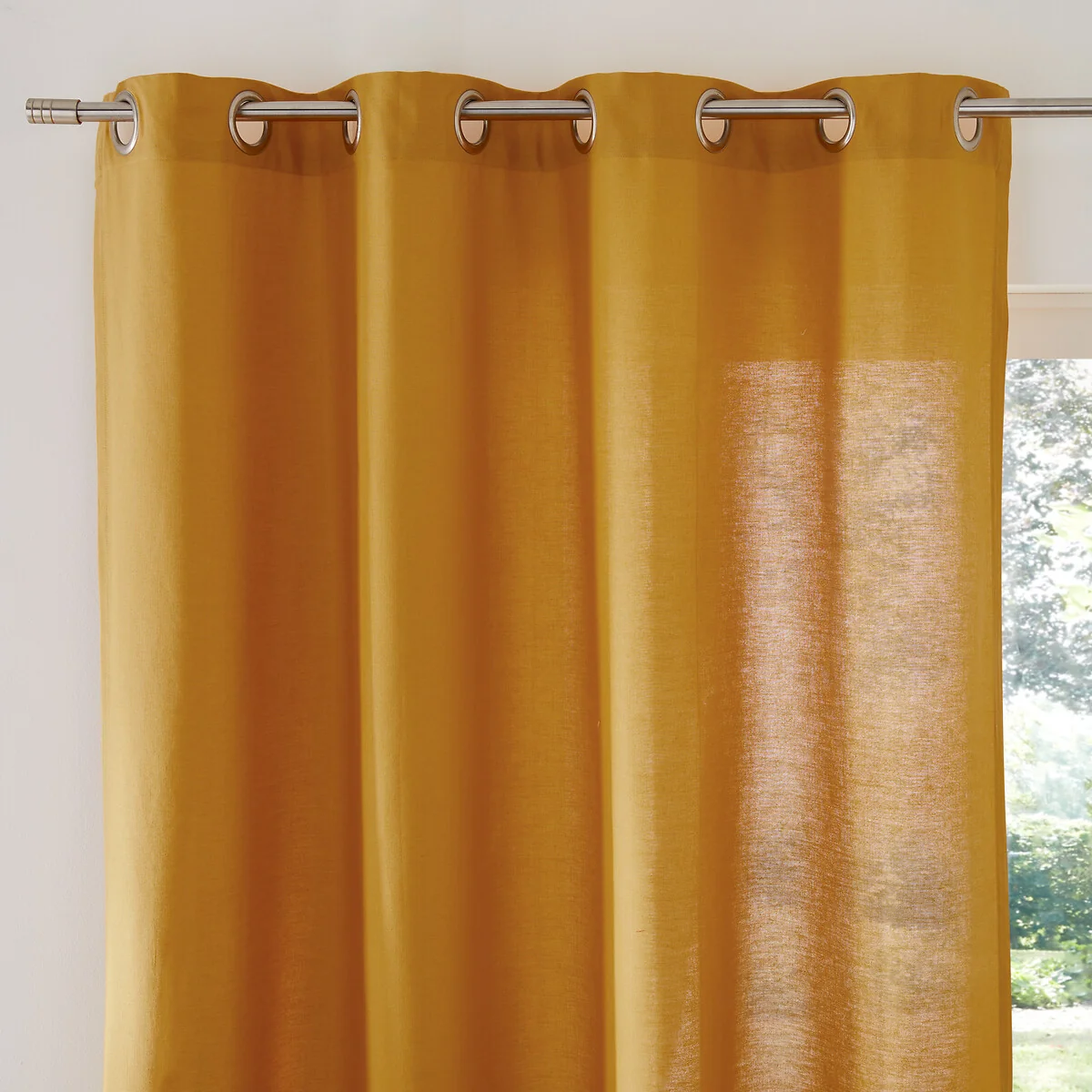 Scenario Cotton Eyelet Curtain – image 1