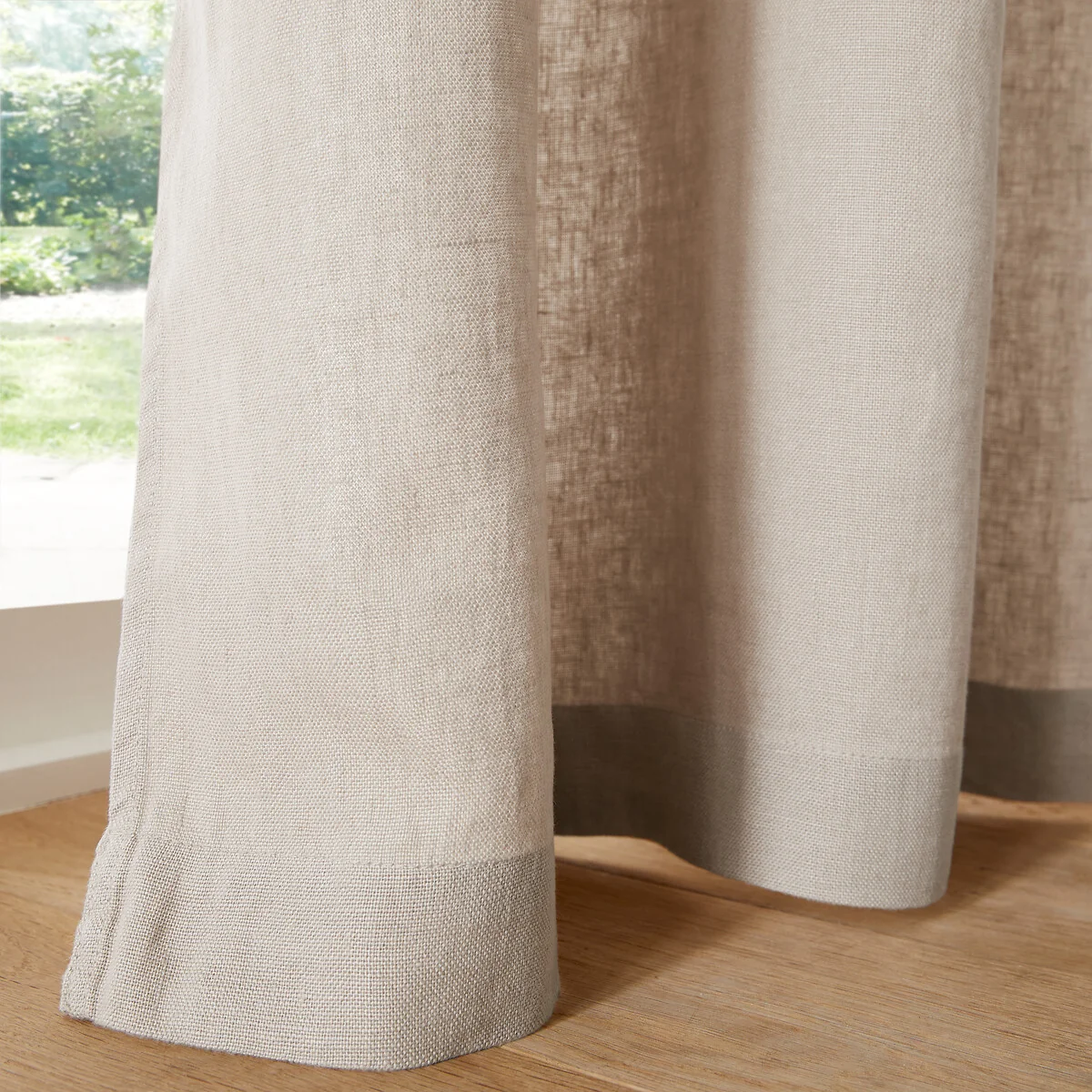 Elba Hidden Tab Linen Curtain – image 4
