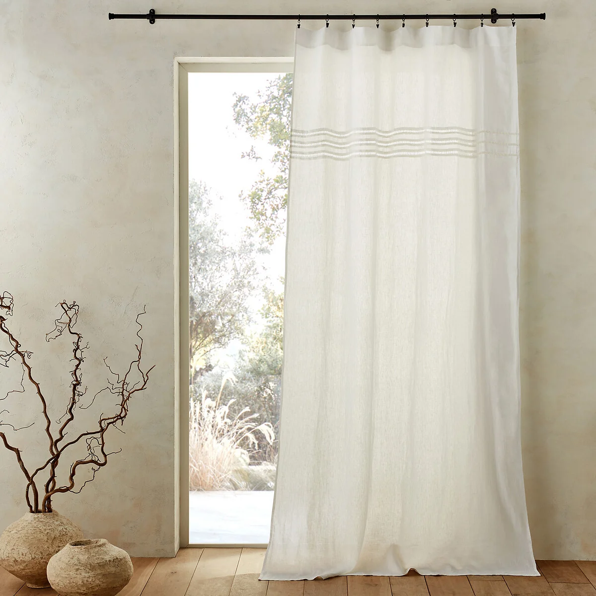 Scala Linen Curtain Panel – image 2