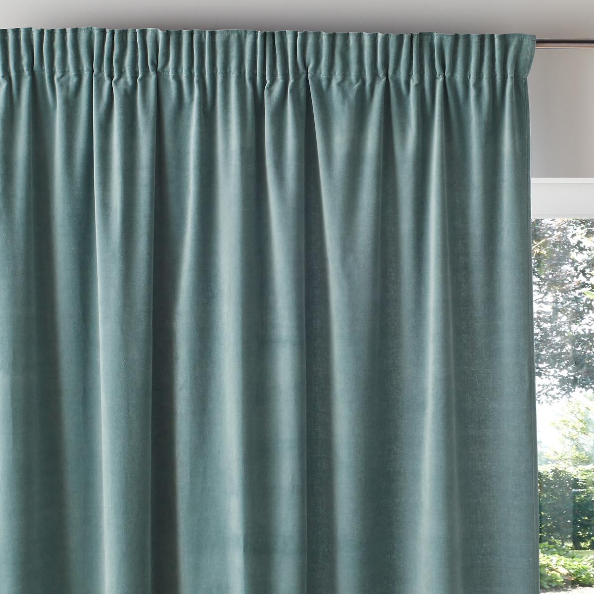 Velvet Gathered Braid Velvet Curtain – image 2
