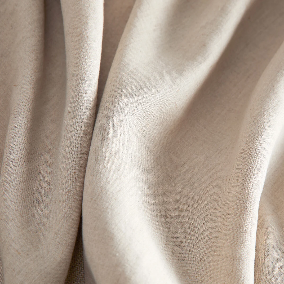 Private Single Lined Pre-Washed Linen Curtain with Eyelets – image 4