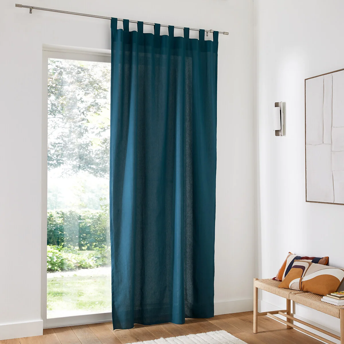 Scenario Cotton Tab Top Curtain Panel – image 3