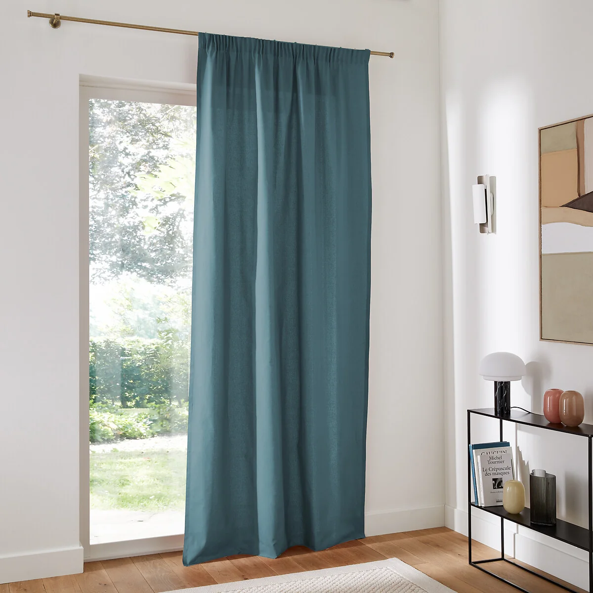 Scenario Cotton Curtain with Gathered Header – image 3
