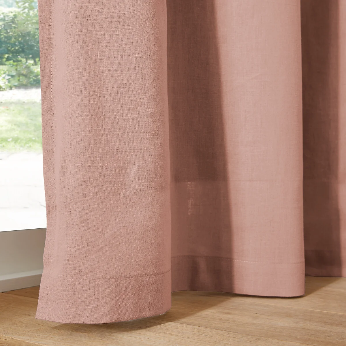 Lincot Linen & Cotton Hidden Tab Blackout Curtain – image 4