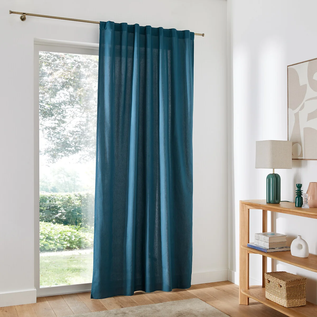 Scenario Single Cotton Curtain with Concealed Tabs – image 3