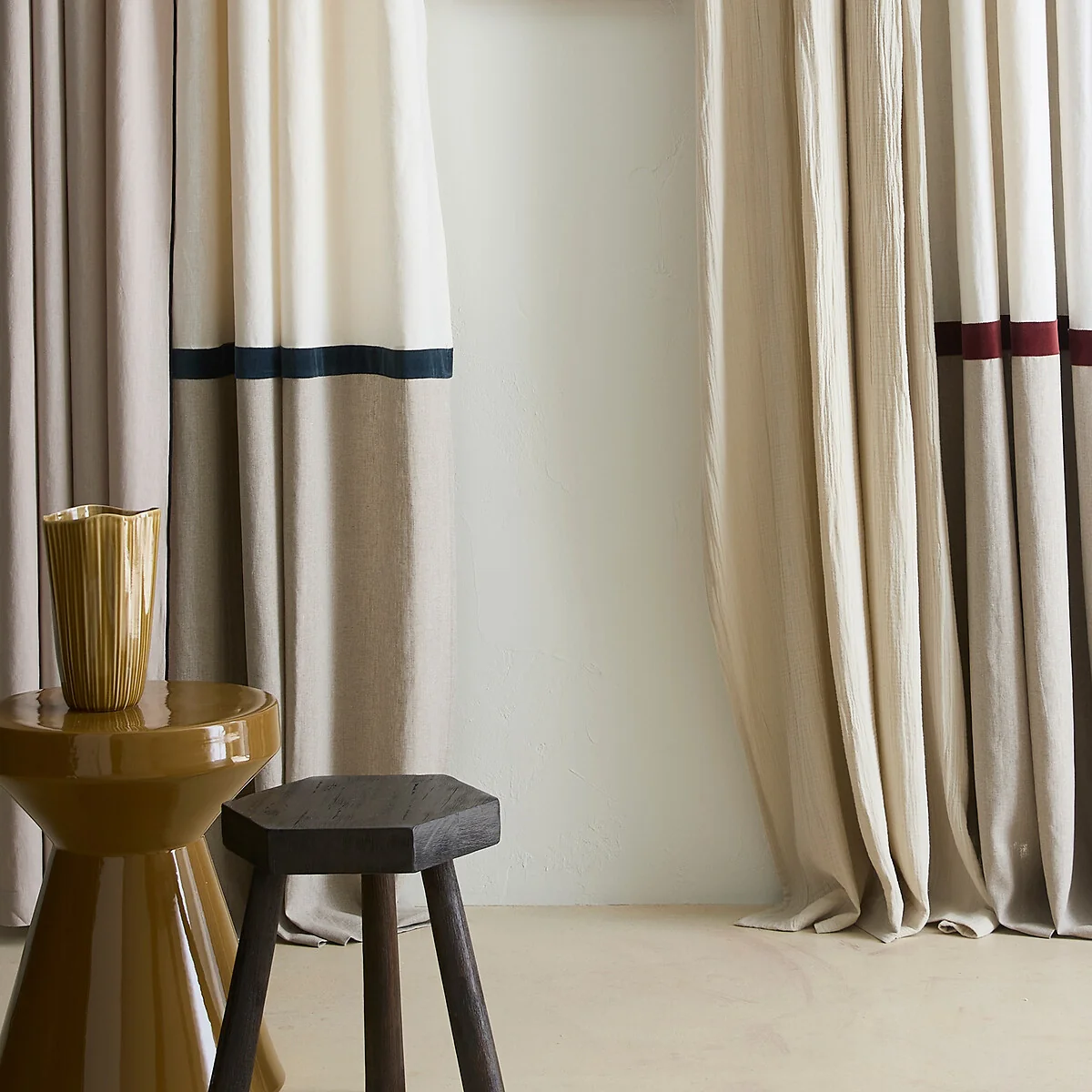 Onega X Velvet Linen and Velvet Hidden Tab Curtain – image 2