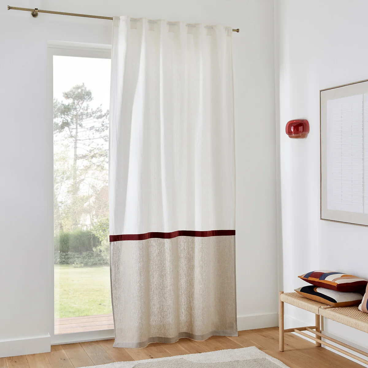 Onega X Velvet Linen and Velvet Hidden Tab Curtain – image 3