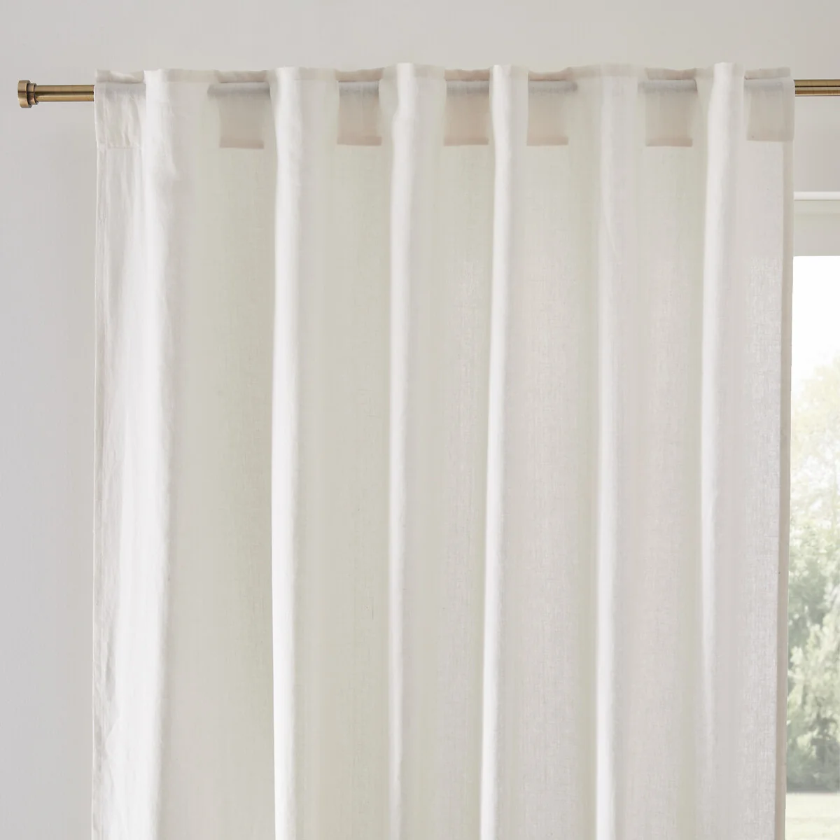 Onega X Velvet Linen and Velvet Hidden Tab Curtain – image 1
