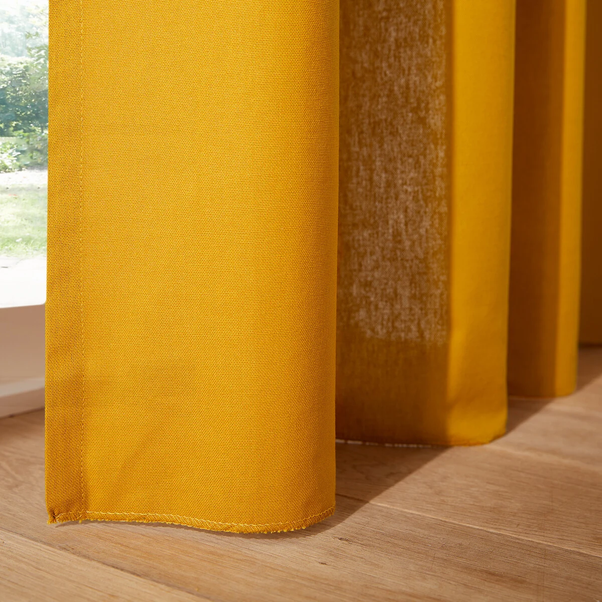 Scenario Cotton Curtain with Gathered Header – image 4