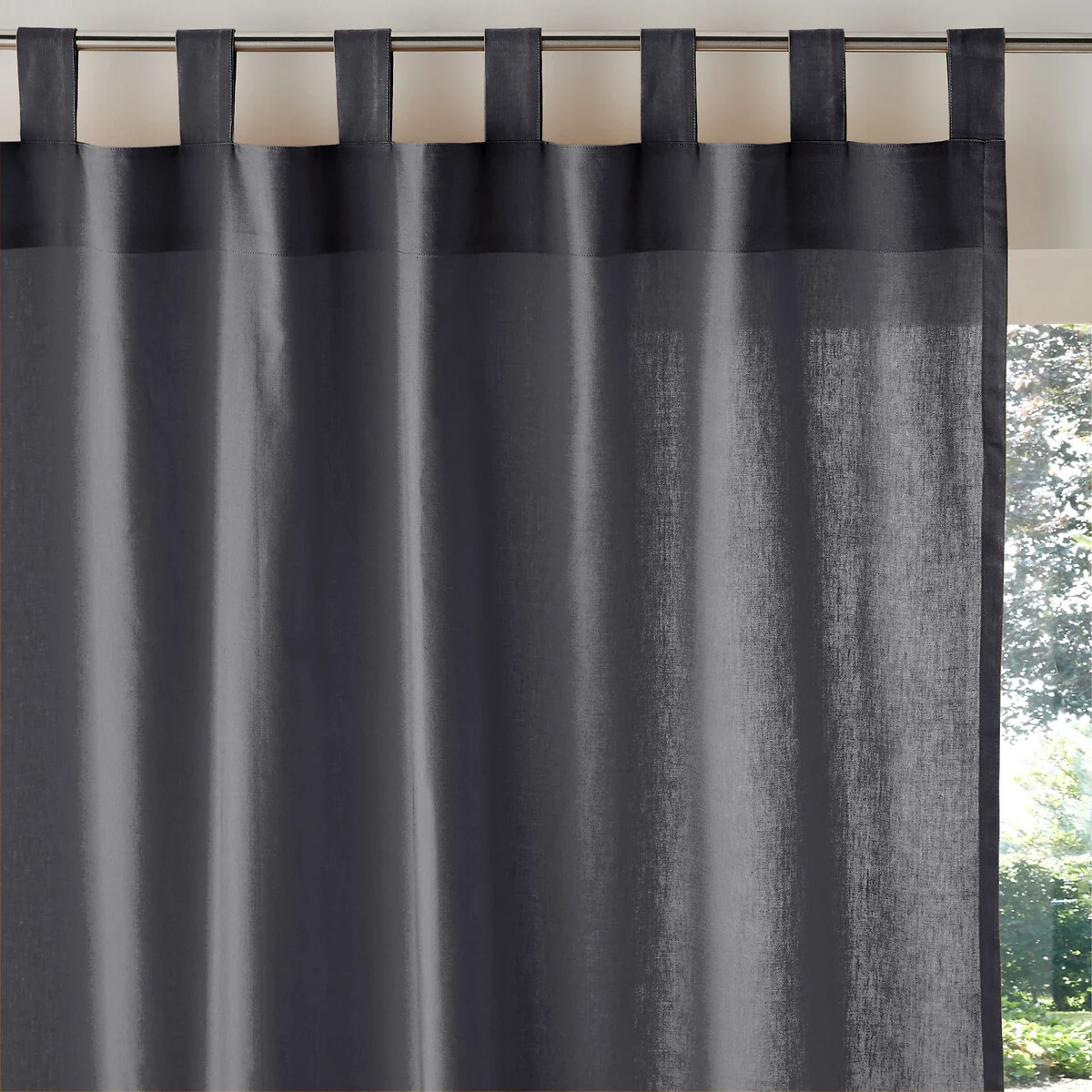 Scenario Cotton Curtain with Tab Top – image 2
