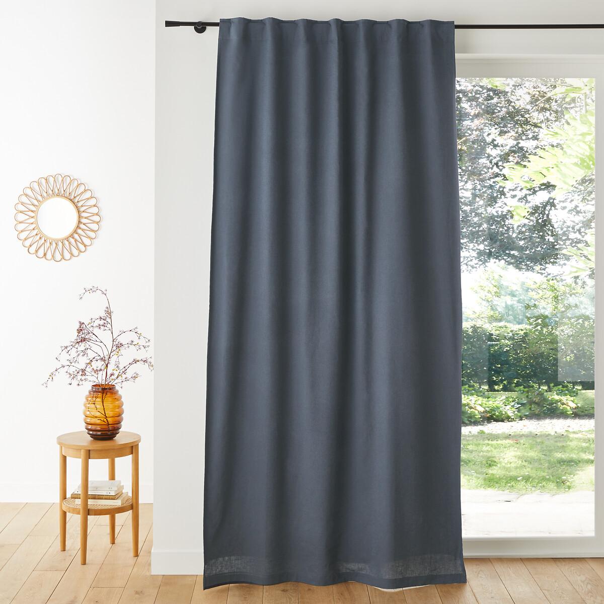 Lincot Linen & Cotton Hidden Tab Blackout Curtain – image 2