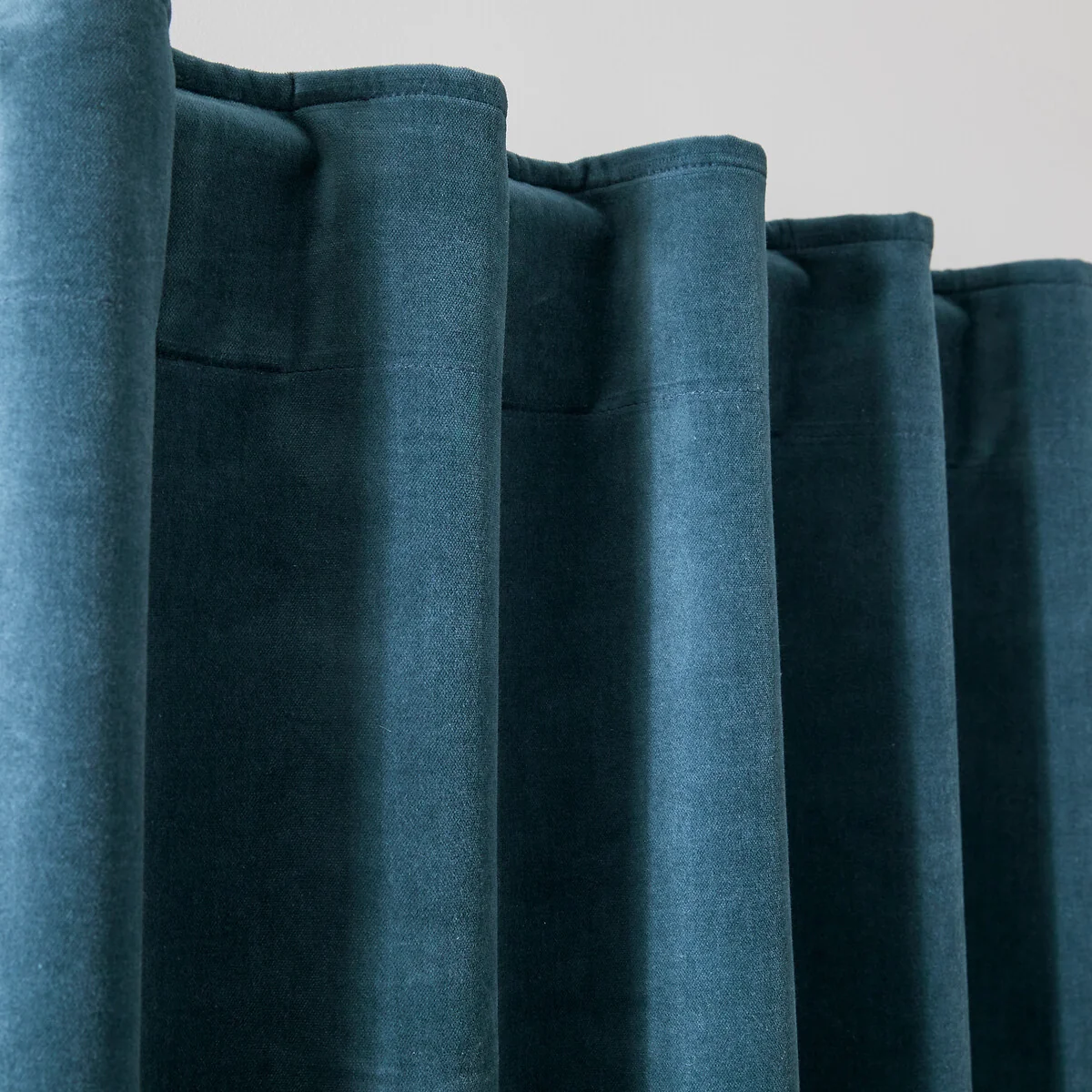 Velvet 100% Cotton Thermal Curtain with Hidden Tabs – image 6