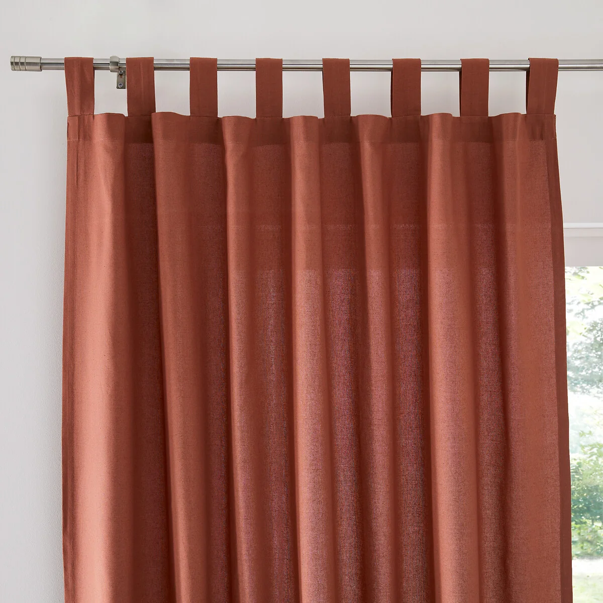 Scenario Cotton Tab Top Curtain Panel – image 2