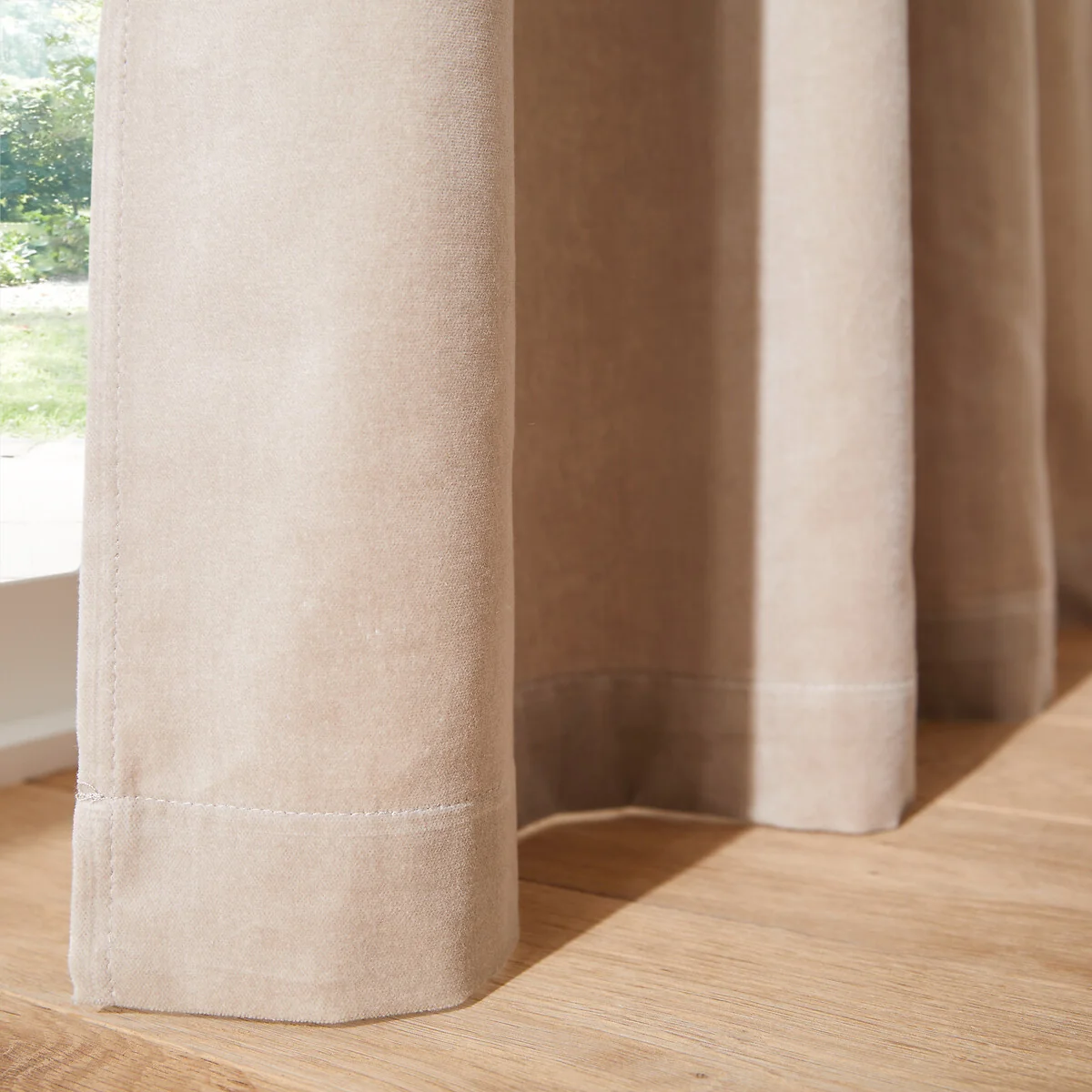 Velvet Gathered Braid Velvet Curtain – image 4