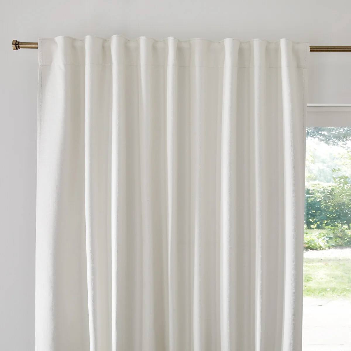 Select Ruffled Braid Blackout Curtain – image 2