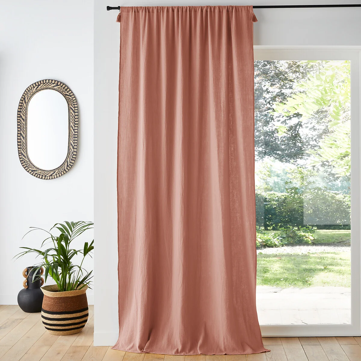 Kumla Cotton Muslin Single Curtain – image 1