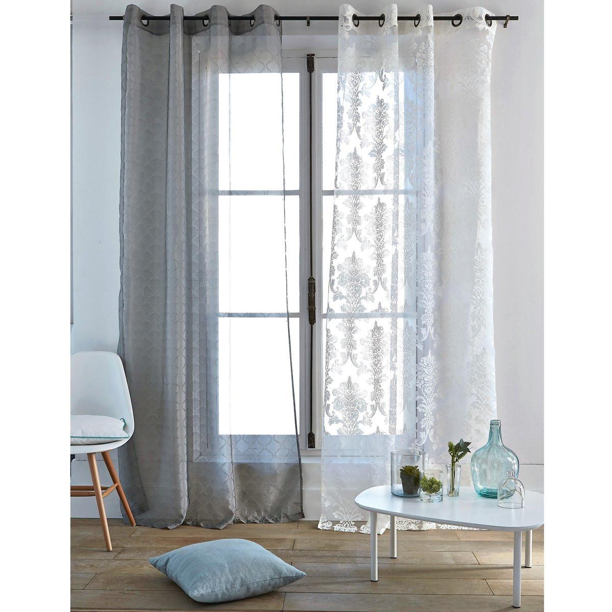 Arabesque Damask Eyelet Curtain – image 2