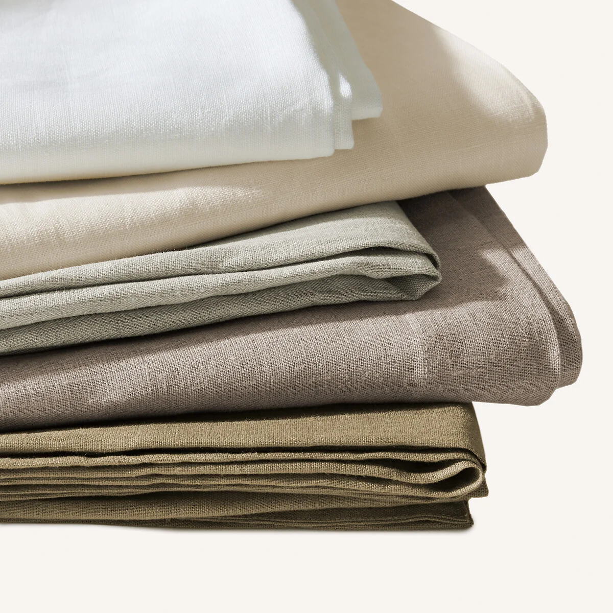 Private Washed Linen Curtain with Leather Tab Top Header – image 7