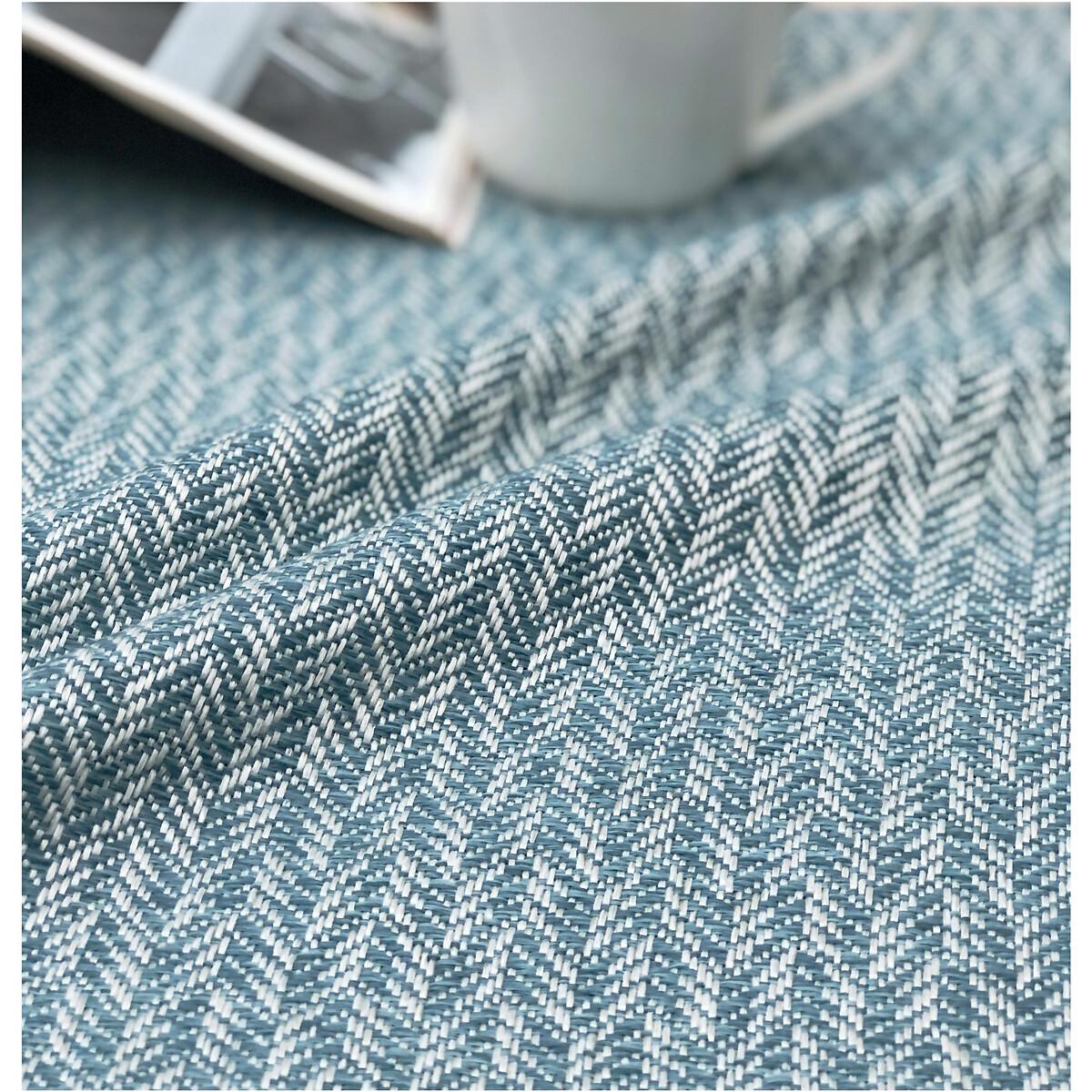 Herringbone Blackout Lined Door Curtain – image 2