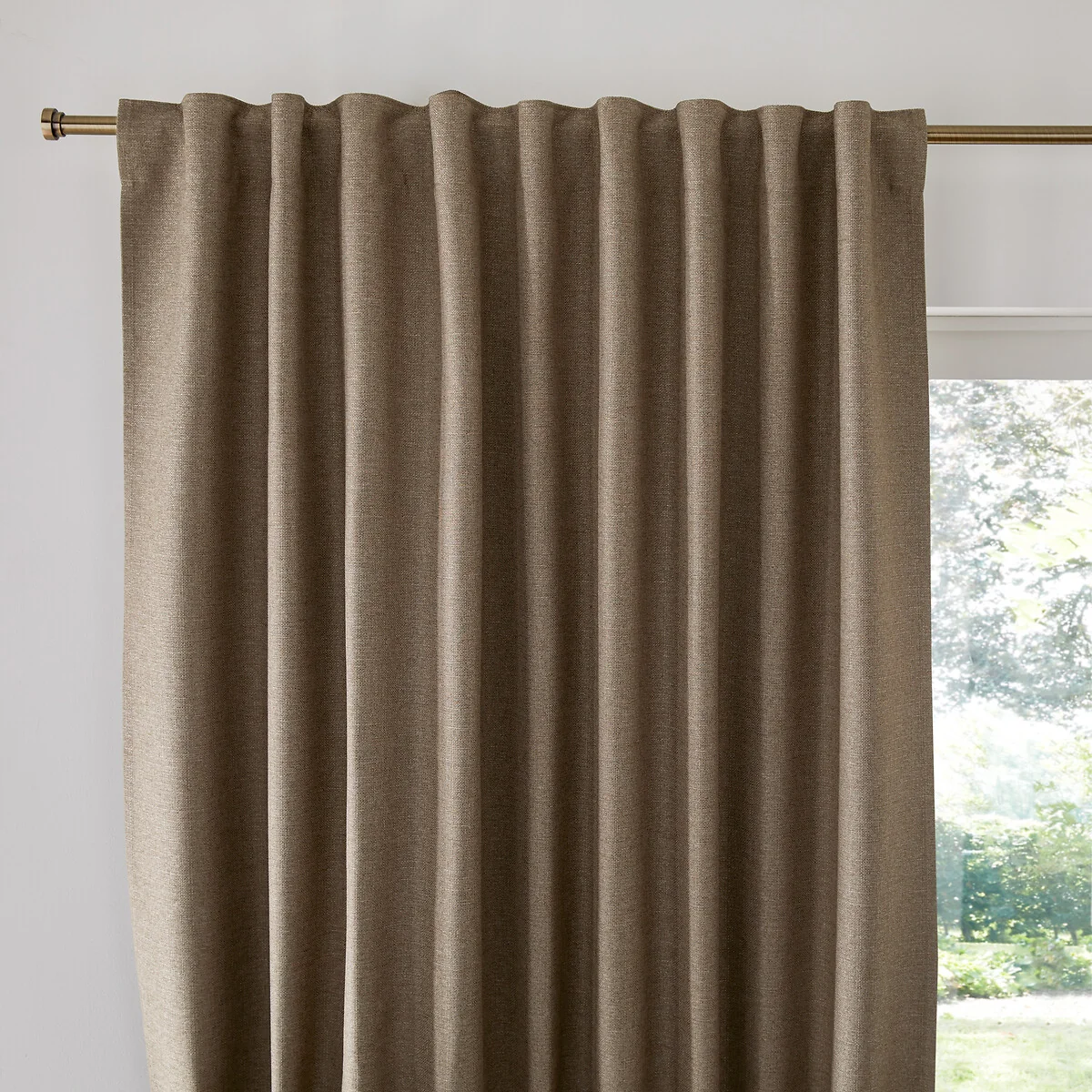 Select Ruffled Braid Blackout Curtain – image 2