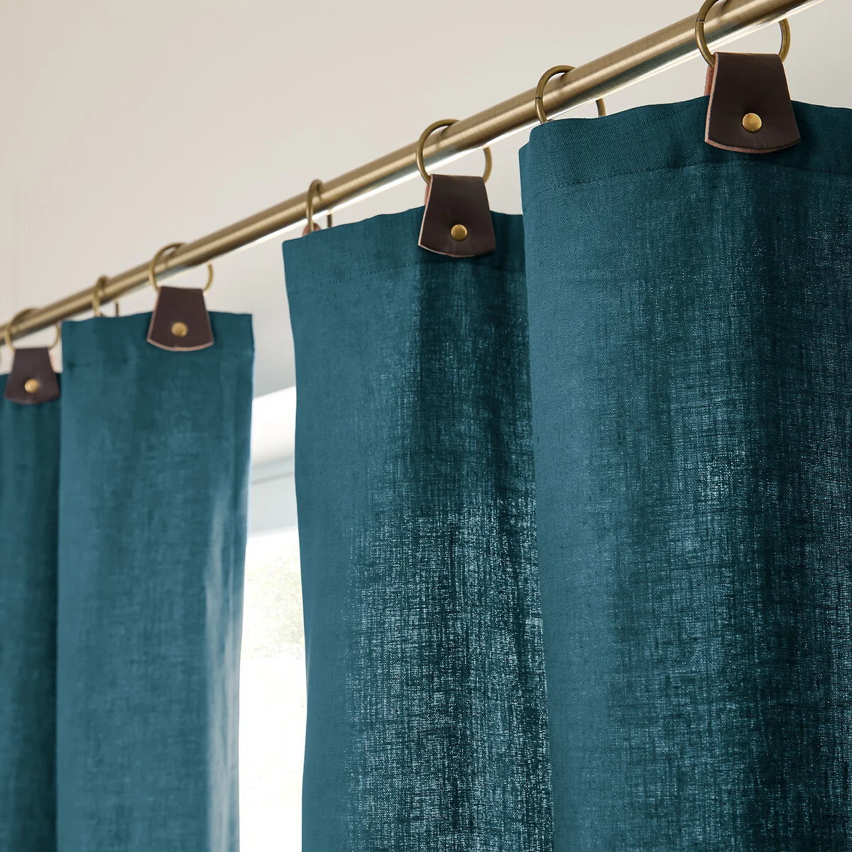 Private Lined 100% Washed Linen Curtain – image 5