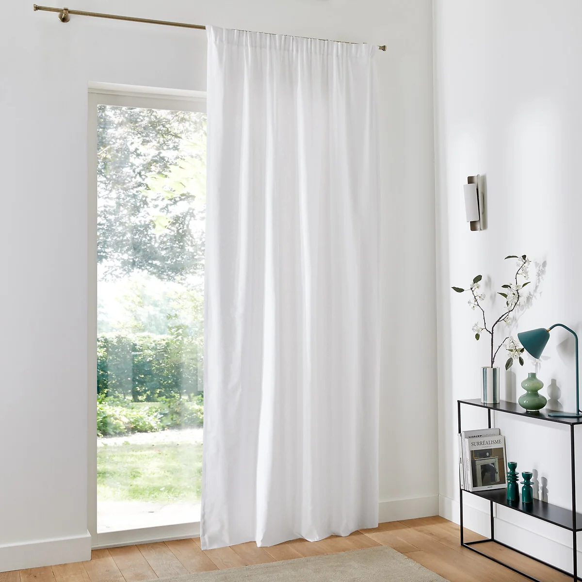 Scenario Cotton Curtain with Gathered Header – image 3