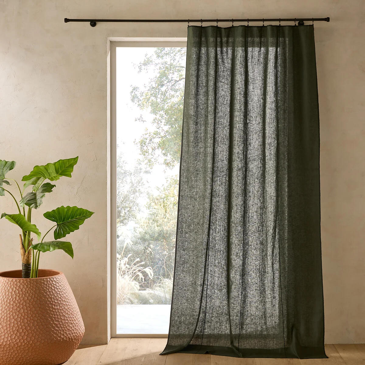 Tojos Washed Linen Curtain – image 1