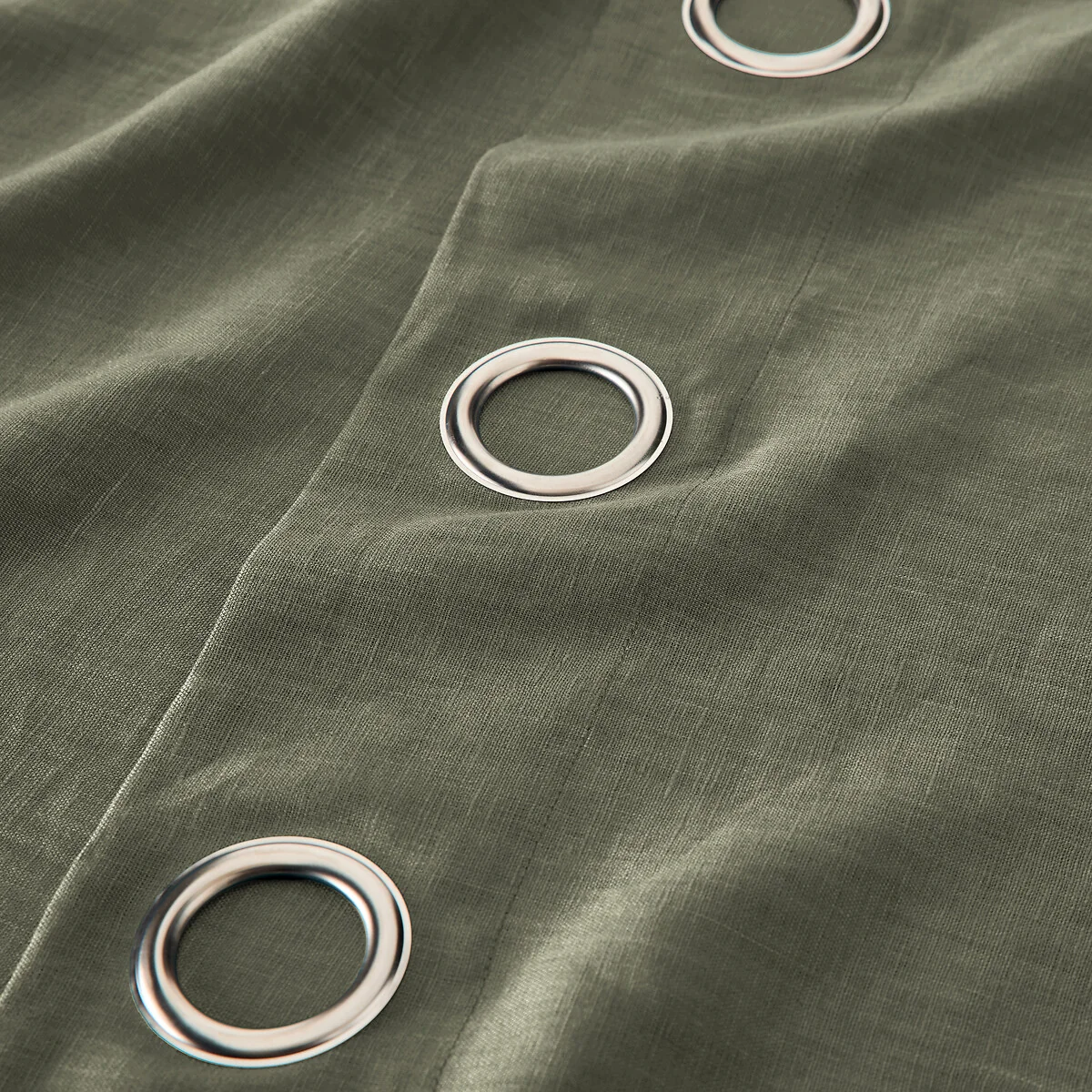 Private Washed Linen Curtain with Eyelets – image 5