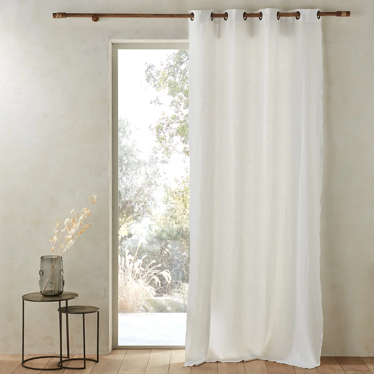 Romane 100% Washed Linen Curtain – image 2