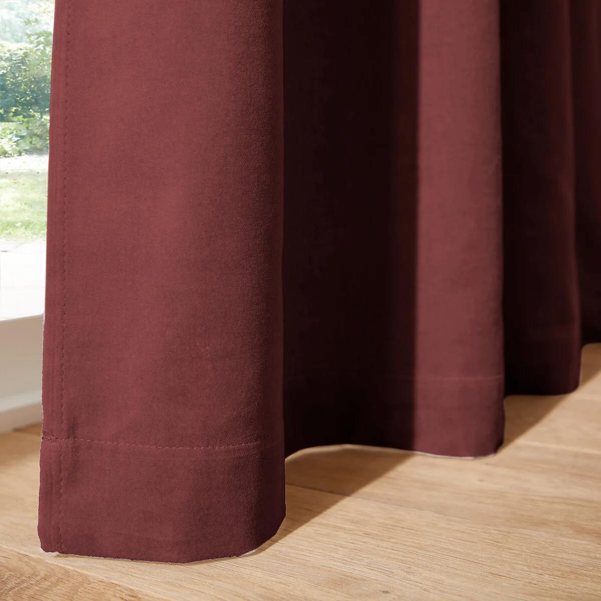 Velvet Gathered Braid Velvet Curtain – image 4