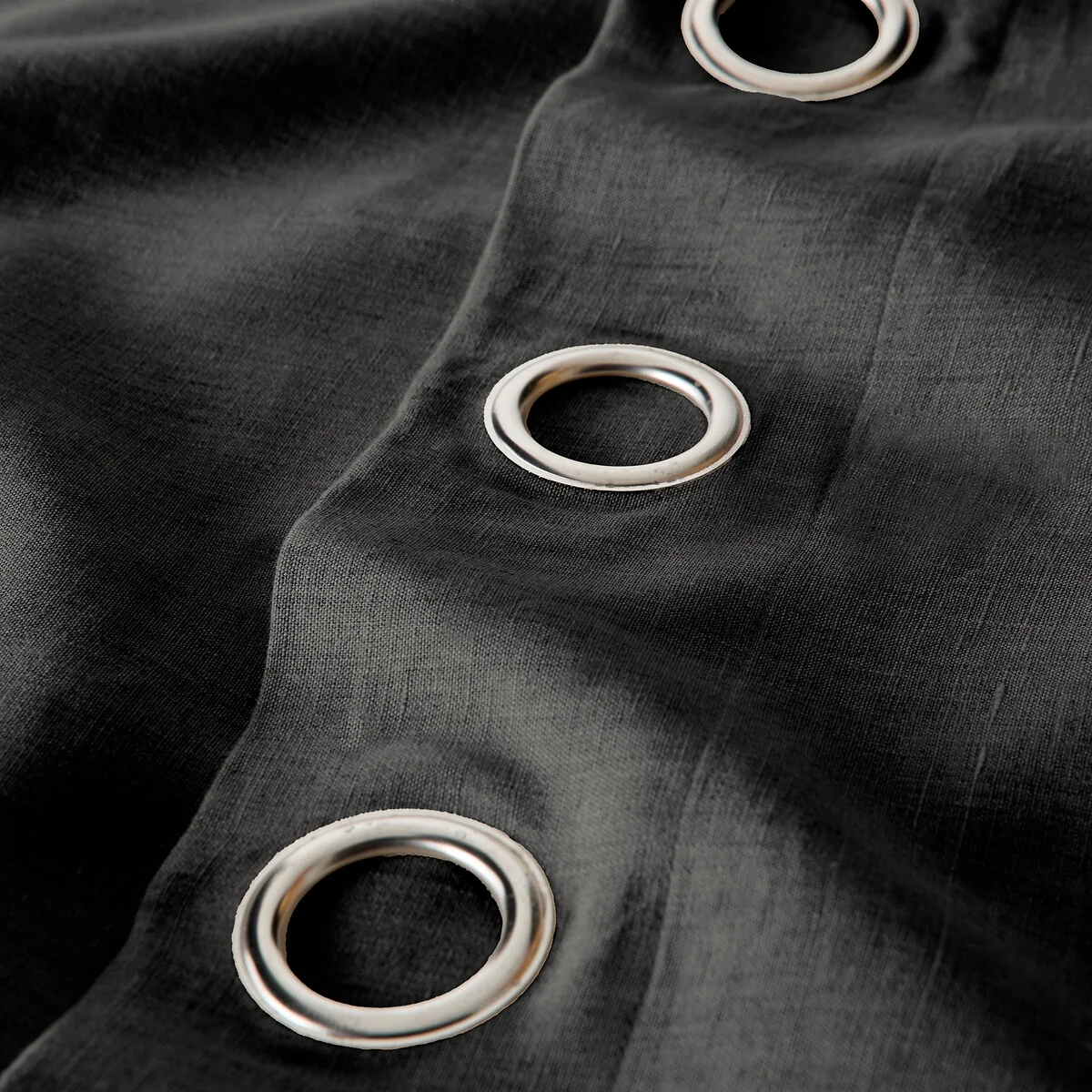 Private Washed Linen Curtain with Eyelet Header – image 5