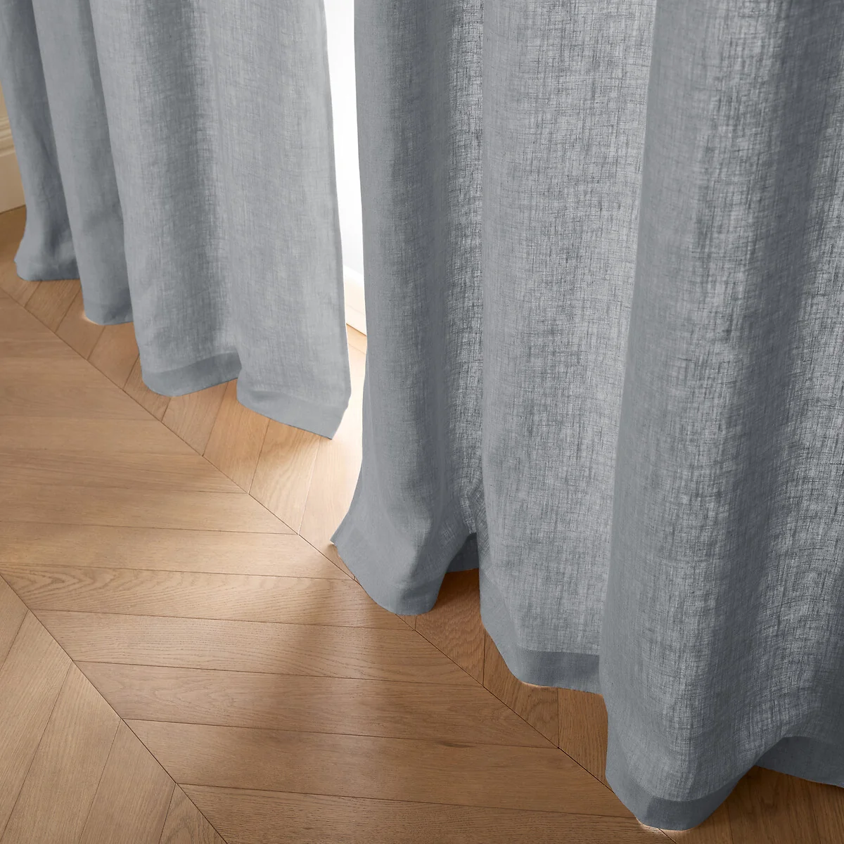 Private Lined Washed Linen Curtain – image 2