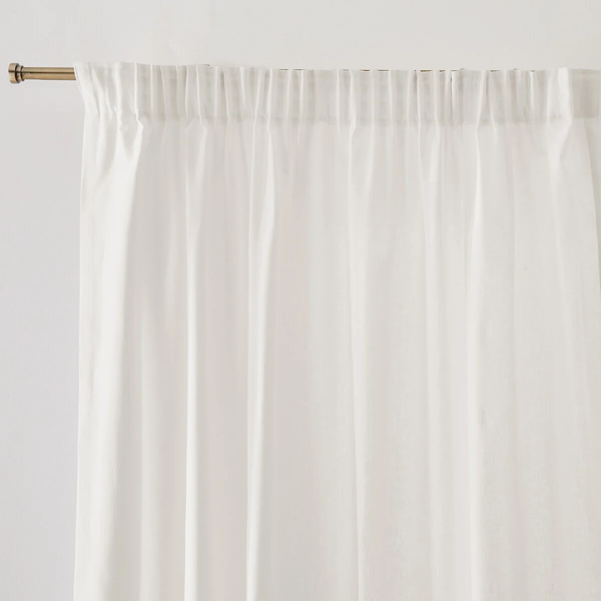 Scenario Cotton Curtain with Gathered Header – image 2