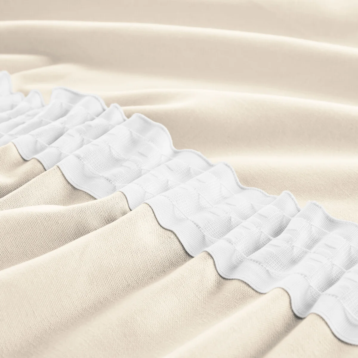 Scenario Cotton Curtain with Gathered Header – image 4