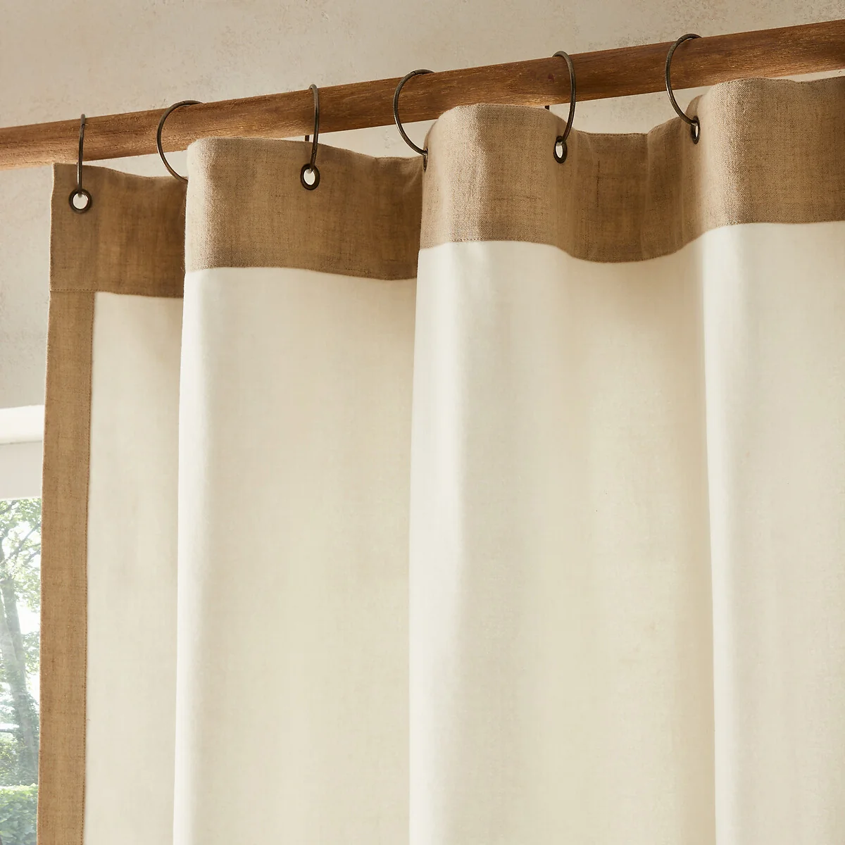 Venita Cotton Velvet and Linen Curtain – image 2