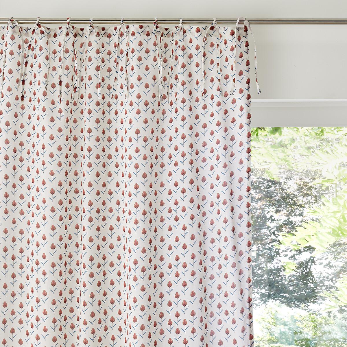 Ditsy Knotted 100% Cotton Curtain – image 2