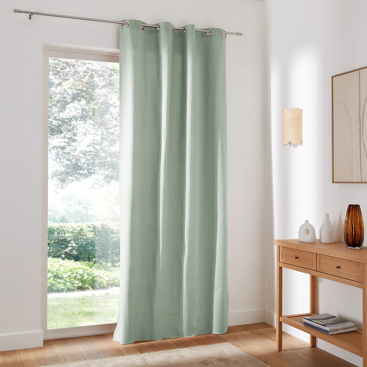 Scenario Cotton Eyelet Curtain – image 2