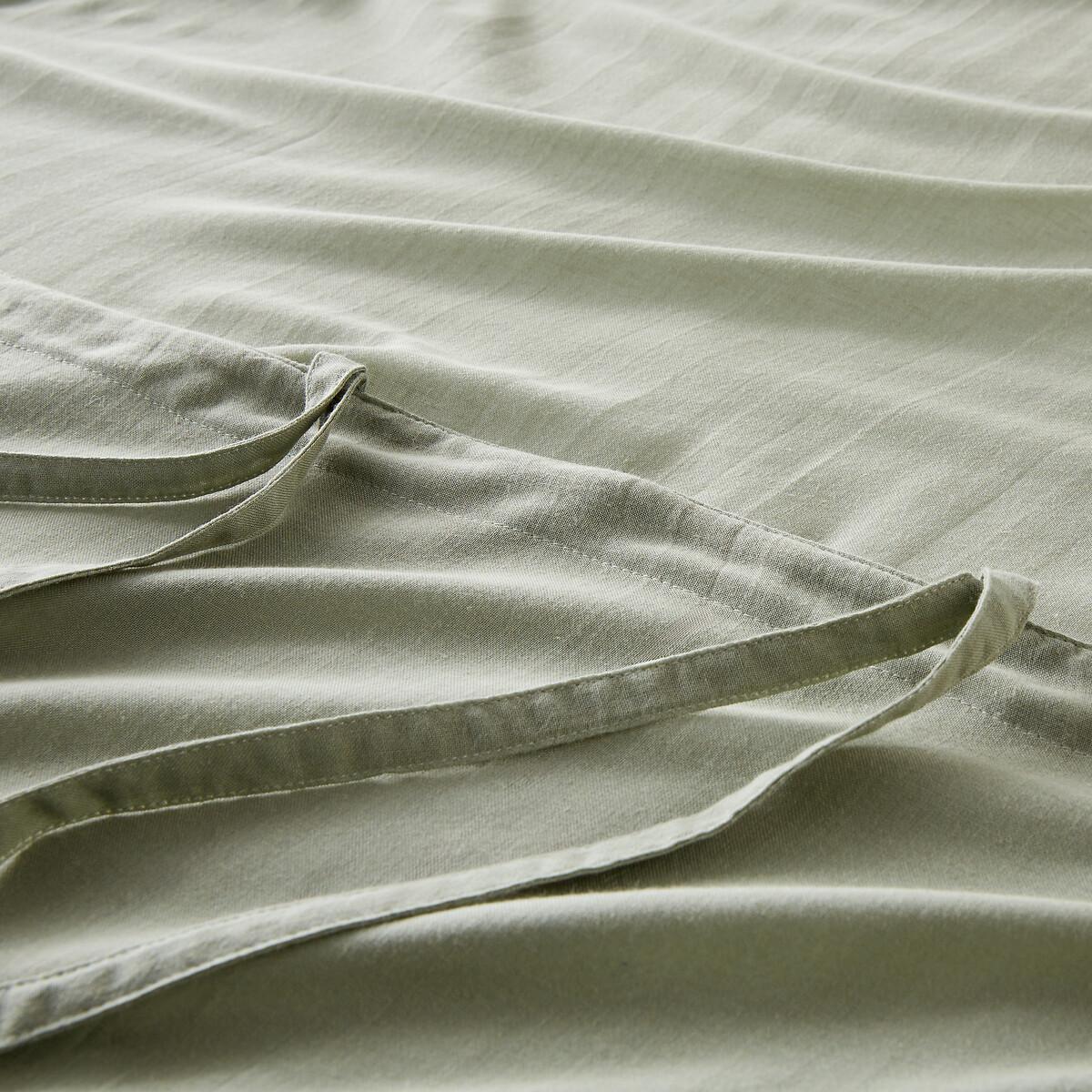 Scenario Tie-Finish Sheer Curtain Panel – image 3