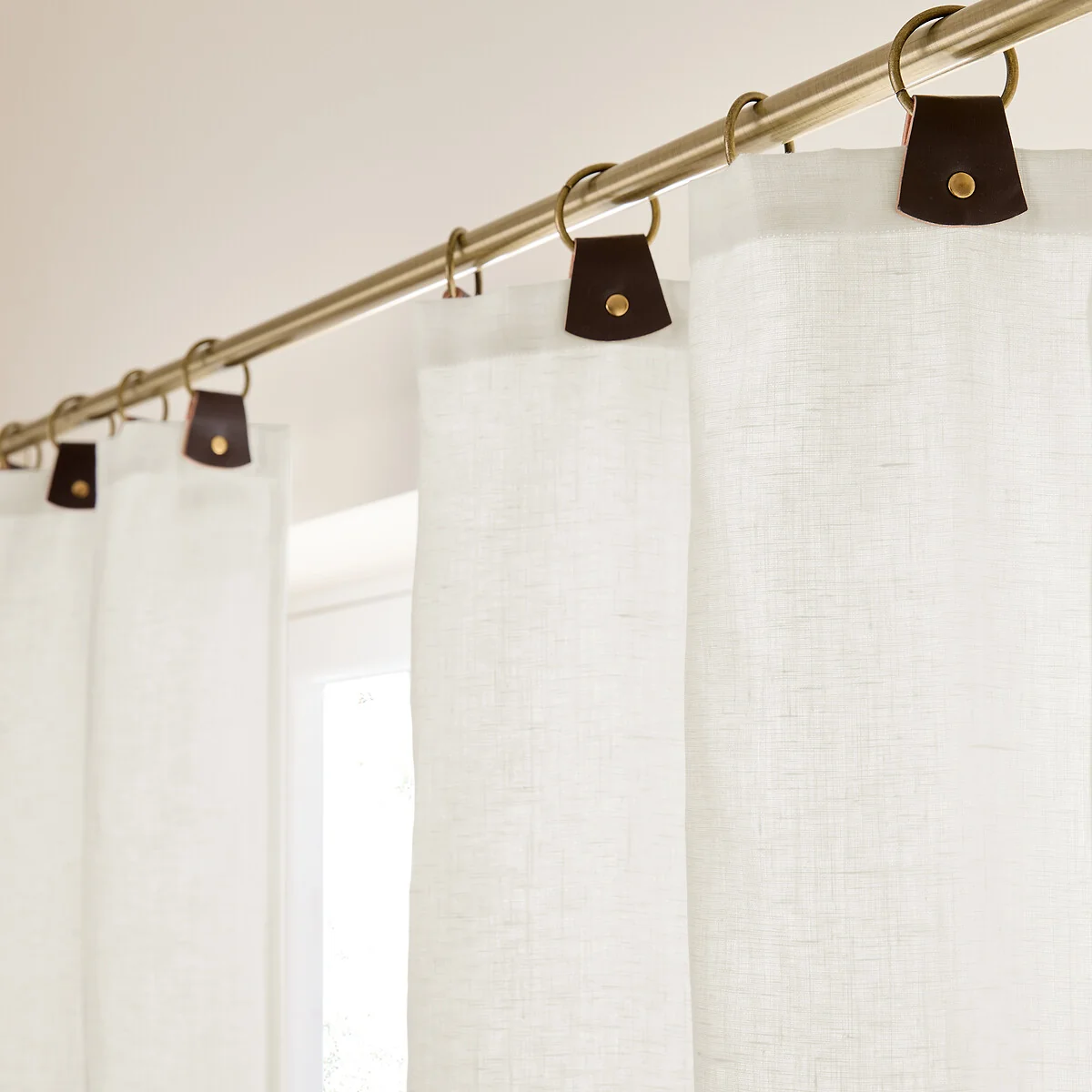 Private Lined 100% Washed Linen Curtain – image 5
