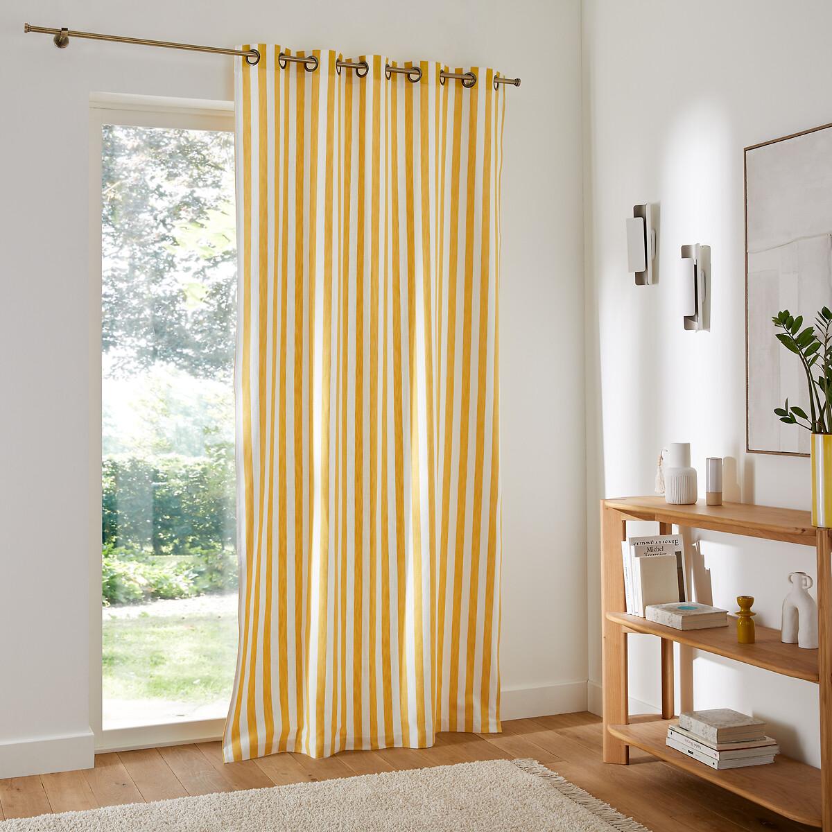 Ramla Cotton Curtain with Eyelets – image 3